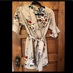 Floral Romper